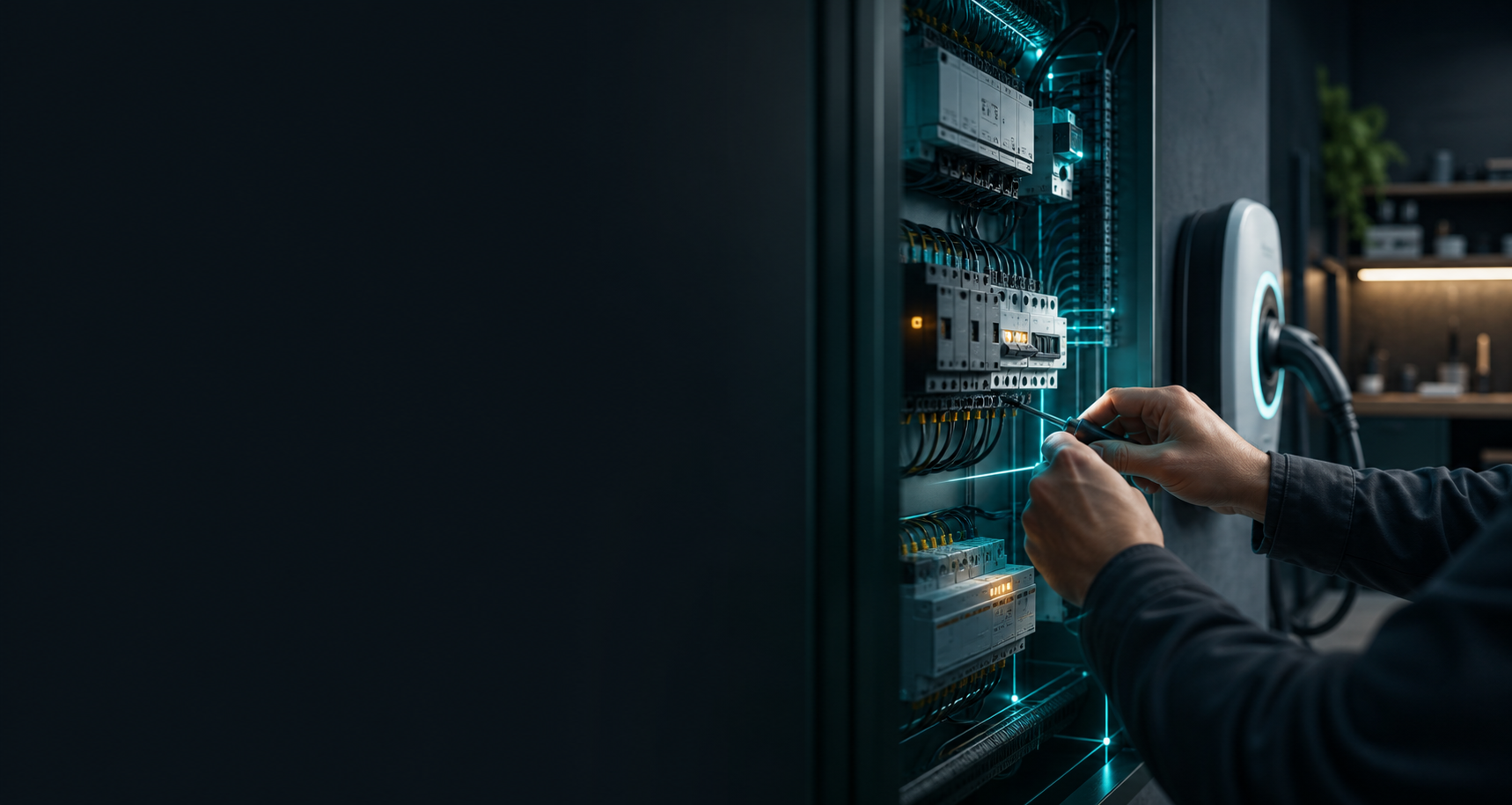 Beispielhafte Website-Ansicht für Elektro